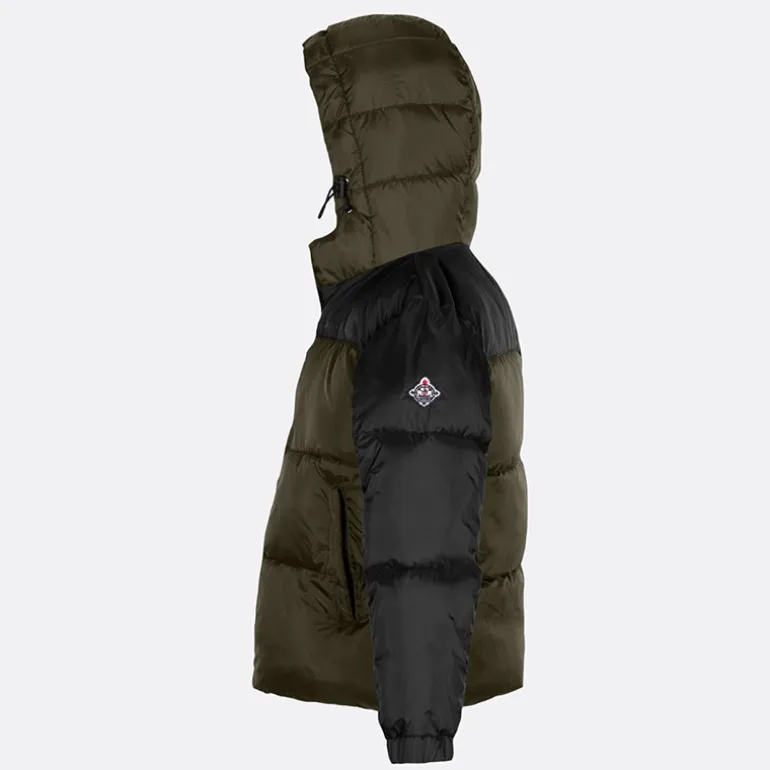 Copenhagen Legacy Kinder Kapuzenjacke Armee / Schwarz