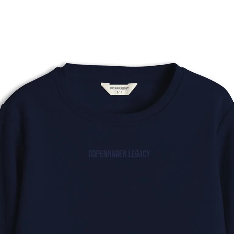 Copenhagen Legacy Sweatshirt Kinder Marineblau