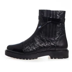 Copenhagen Shoes Damen Be My Guest Stiefel 0011 Schwarz Lack