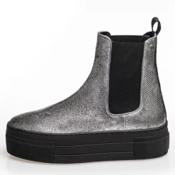Copenhagen Shoes Damen Enya Stiefel 009 Silber Snake