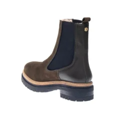 Copenhagen Shoes Damen Fall 21 Suede Modische Stiefel Khaki
