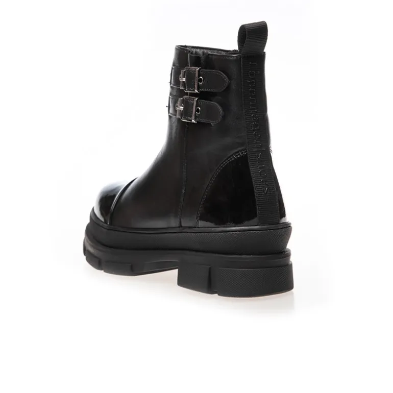 Copenhagen Shoes Damen Folge dem Weg Stiefel 038 Black Patent