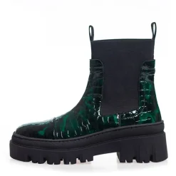 Copenhagen Shoes Damen Keep On Dreaming Stiefel 2244 Dunkelgrün