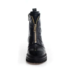 Copenhagen Shoes Damen Moonlight Leder Stiefel 0001 Schwarz