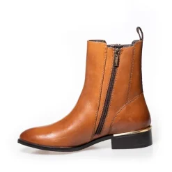 Copenhagen Shoes Damen Neue Fever 22 Cognac Stiefel 0241 Cognac