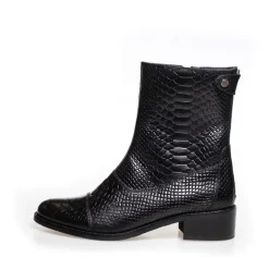 Copenhagen Shoes Damen Schwarze Stiefel 001 Schwarz