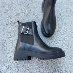 Copenhagen Shoes Damen Stiefel wie Herbst 0001 Black