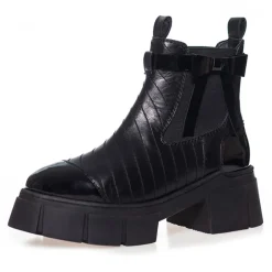 Copenhagen Shoes Damen Stiefel 0011 Schwarz Lack