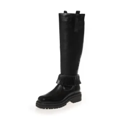 Copenhagen Shoes Damen weil du kannst lange Stiefel 0001 Black