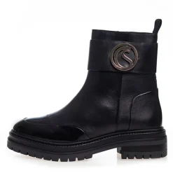 Copenhagen Shoes Damen Windy Stiefel 0011 Black Patent