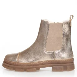 Copenhagen Shoes Mädchen Gut Aussehende Niedrige Stiefel 012 Gold Metallic