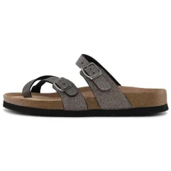 CPH Comfort Damen Bio Cross Over Sandalen Multi Glitter
