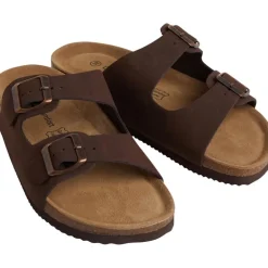 CPH Comfort Zwei Riemen Sandalen Dunkelbraun