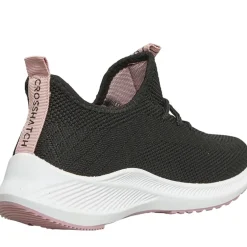 Crosshatch Damen Ridgeway Sneaker Schwarz