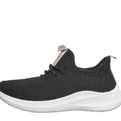 Crosshatch Damen Ridgeway Sneaker Schwarz