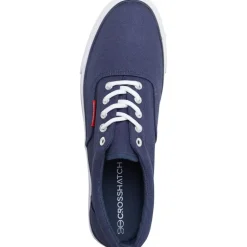 Crosshatch Herren Airwalk Canvas Pumps Marineblau