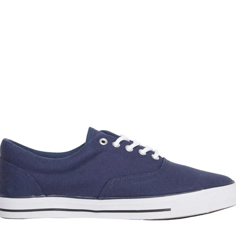 Crosshatch Herren Airwalk Canvas Pumps Marineblau