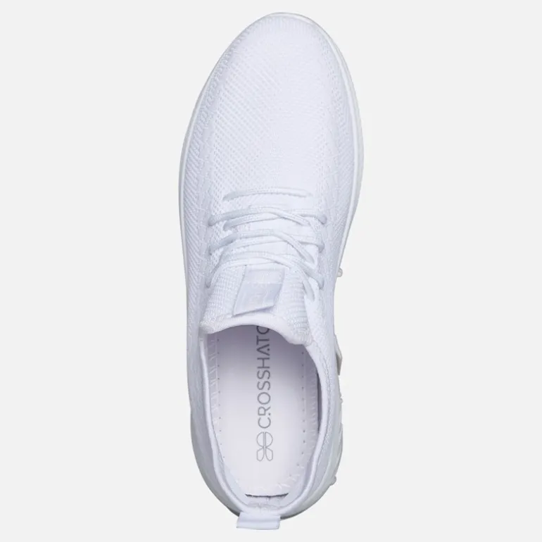 Crosshatch Herren Antioch Turnschuhe Weiß