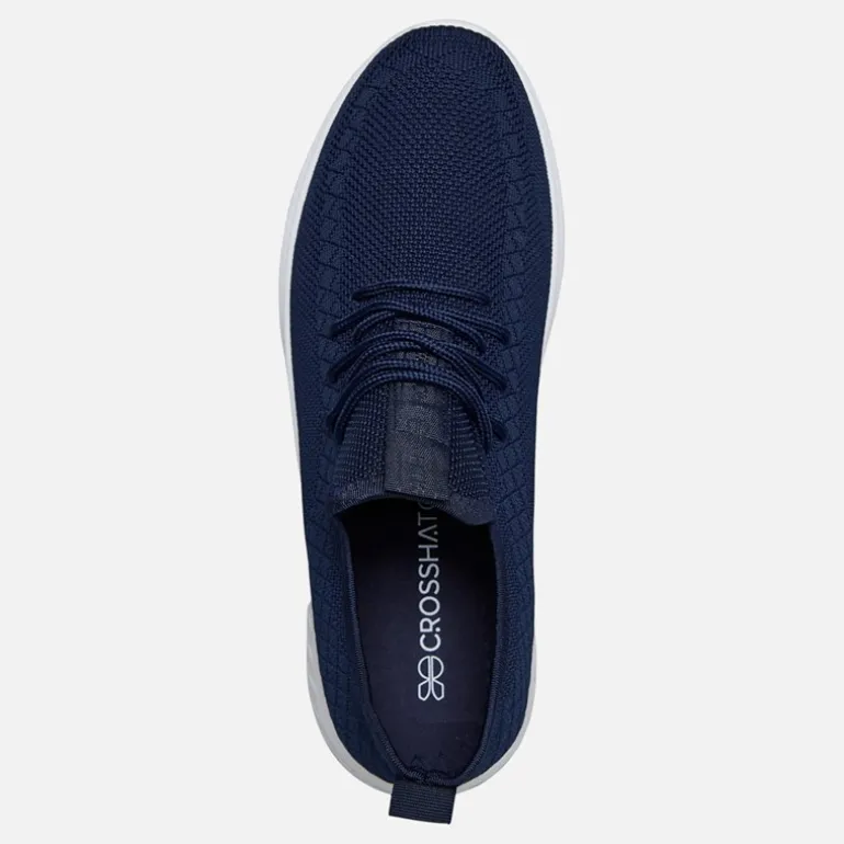 Crosshatch Herren Antioch Turnschuhe Navy