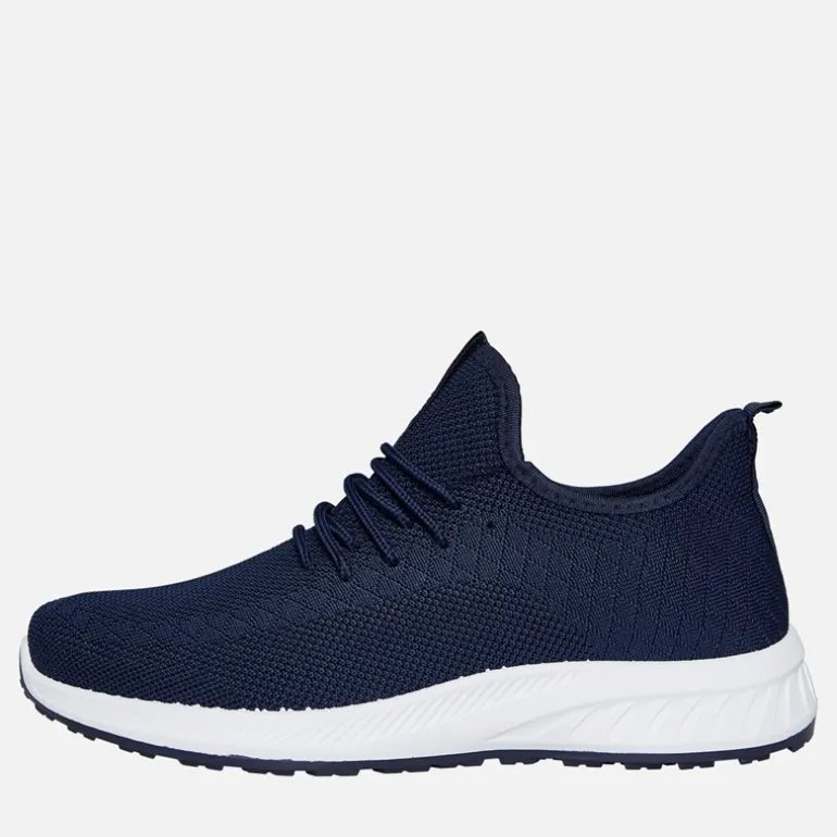 Crosshatch Herren Antioch Turnschuhe Navy