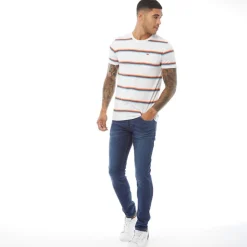 Crosshatch Herren Buraca Jeans Slim Fit Stonewash