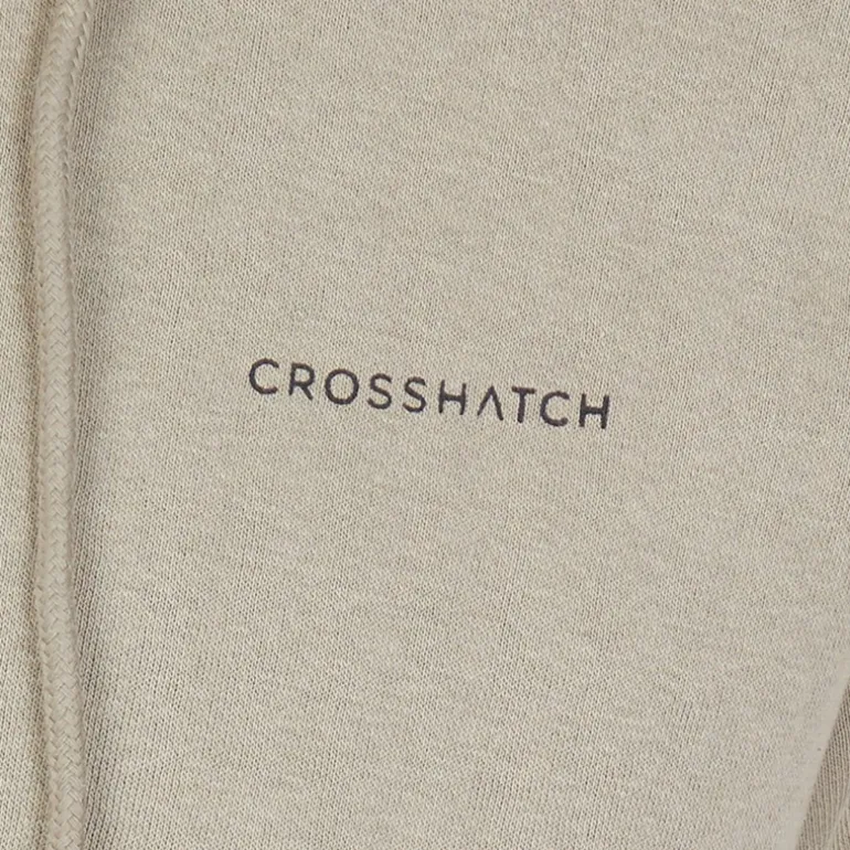 Crosshatch Herren Chelmere Hoodie und Jogginghose Set Dunkelgrau