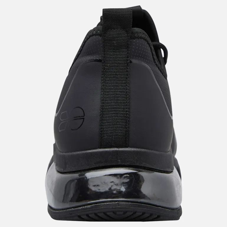 Crosshatch Herren Clarington Sneaker Black Mono