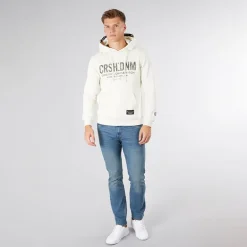 Crosshatch Herren Draker Gerade Jeans Hellblau
