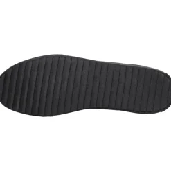 Crosshatch Herren Gleaton Sneaker Schwarz Mono