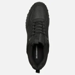 Crosshatch Herren Heymare Turnschuhe Schwarz Mono