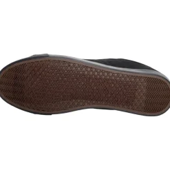 Crosshatch Herren Huseby Canvas Pumps Schwarz Mono