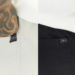 Crosshatch Herren Kathos Cargo Shorts Zweier Pack Grau/Schwarz