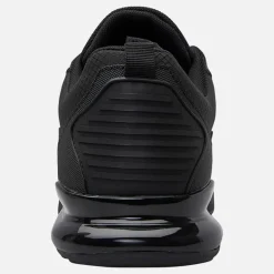 Crosshatch Herren Smitlay II Turnschuhe Black Mono