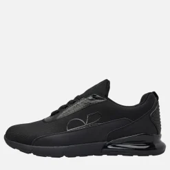 Crosshatch Herren Smitlay II Turnschuhe Black Mono