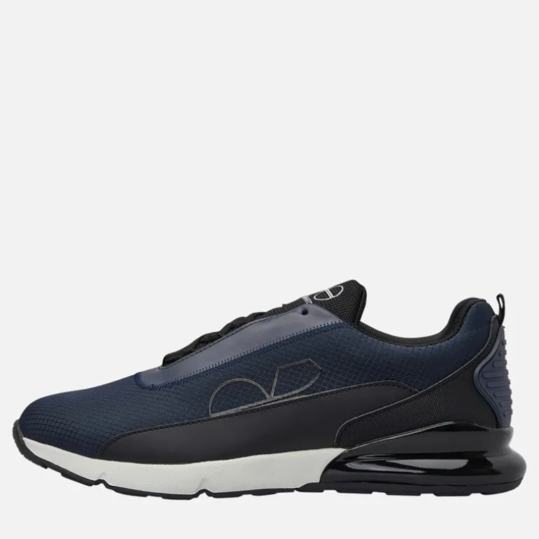 Crosshatch Herren Smitlay II Turnschuhe Navy/Schwarz