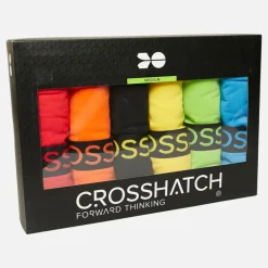 Crosshatch Herren Textmarker 12er-Pack Boxershorts Sortiert