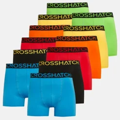Crosshatch Herren Textmarker 12er-Pack Boxershorts Sortiert