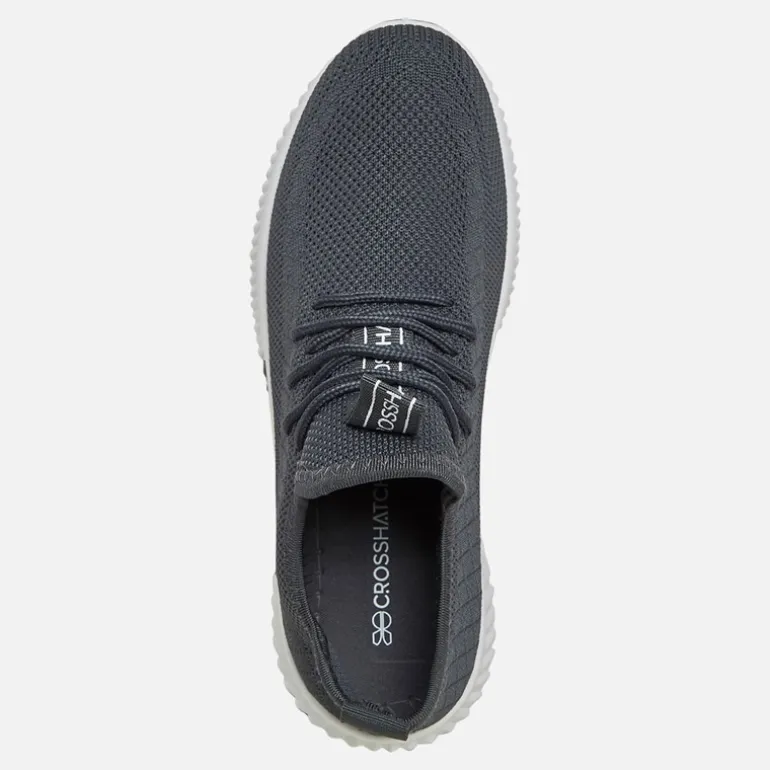 Crosshatch Jungen Rideout Sneaker Grau