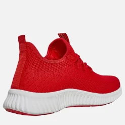 Crosshatch Jungen Rideout Sneaker Rot