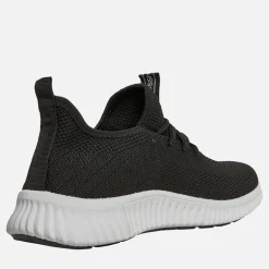 Crosshatch Jungen Rideout Sneaker Schwarz
