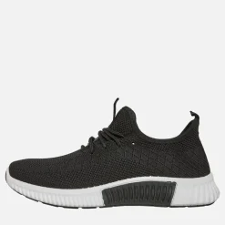 Crosshatch Jungen Rideout Sneaker Schwarz