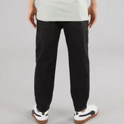 Crosshatch Junge Straight Jeans Schwarz Gewaschen