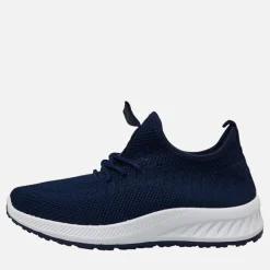 Crosshatch Junior Junge Antioch Turnschuhe Navy