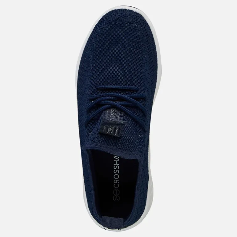 Crosshatch Junior Junge Antioch Turnschuhe Navy