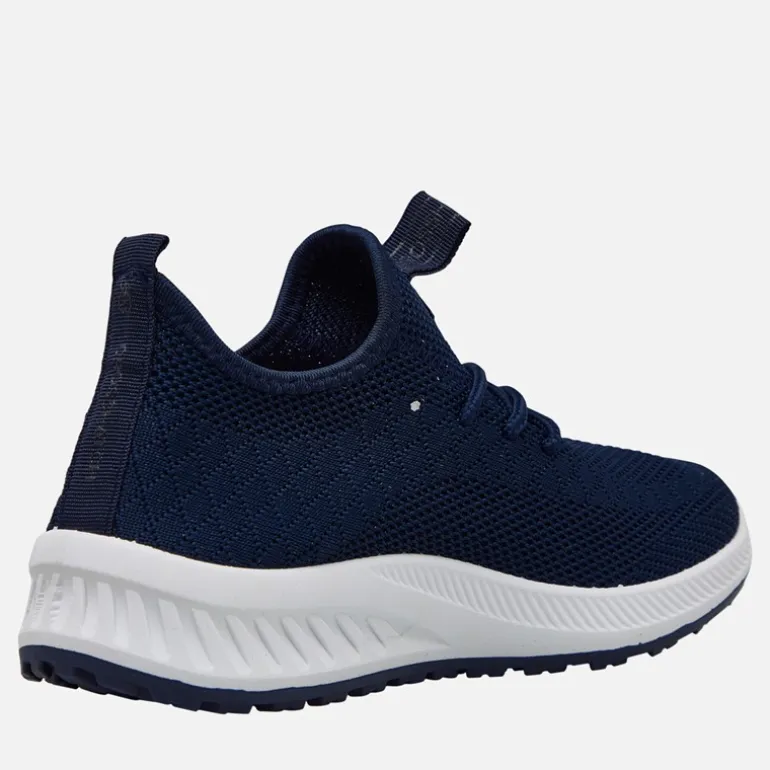 Crosshatch Junior Junge Antioch Turnschuhe Navy
