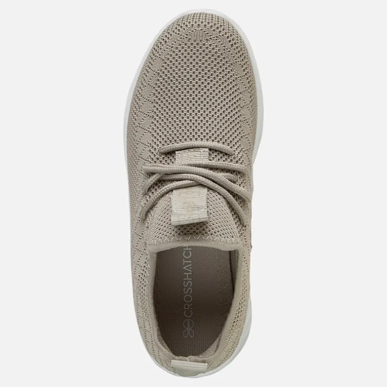 Crosshatch Junior Junge Antioch Turnschuhe Stone