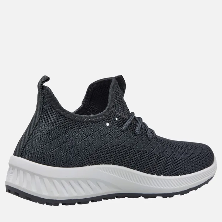 Crosshatch Junior Junge Antioch Turnschuhe Grau