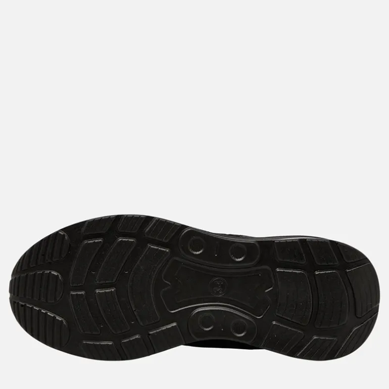 Crosshatch Junior Junge Chiltern Sneaker Black Mono