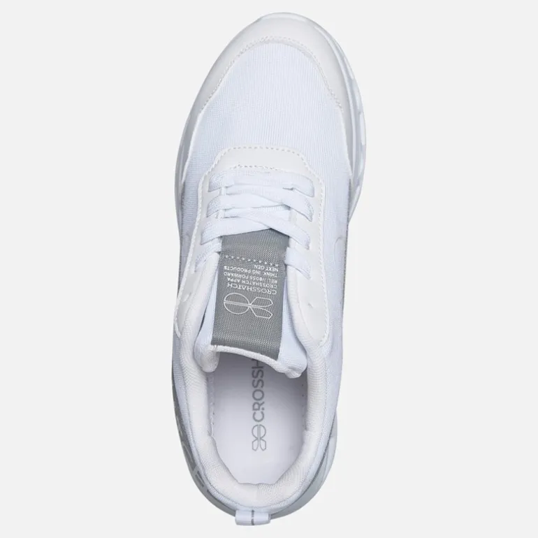 Crosshatch Junior Junge Jesmond Turnschuhe Weiß