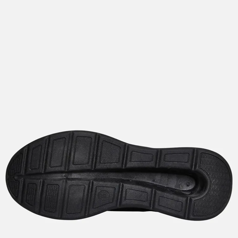 Crosshatch Junior Junge Jesmond Turnschuhe Black Mono